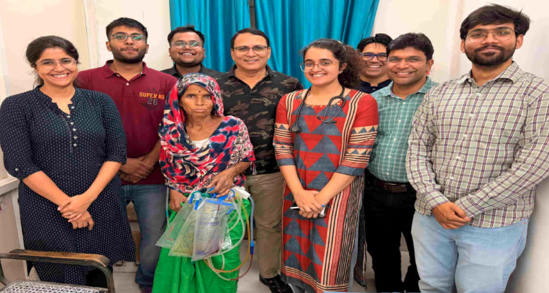 SMS अस्पताल में बिना ओपन सर्जरी तीन हाइडेटिड सिस्ट निकाले