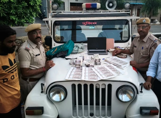 अजमेर में 13 लाख के नकली नोट बरामद, आरोपी गिरफ्तार