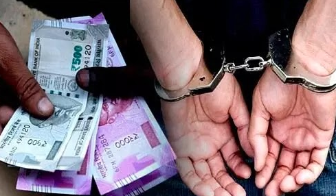 50 हजार रिश्वत लेते रंगे हाथ पकड़ा गया आपूर्ति विभाग का लेखापाल