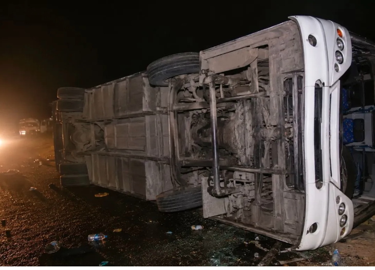 बीकानेर बस हादसा: 8 माह के मासूम की मौत, 16 घायल
